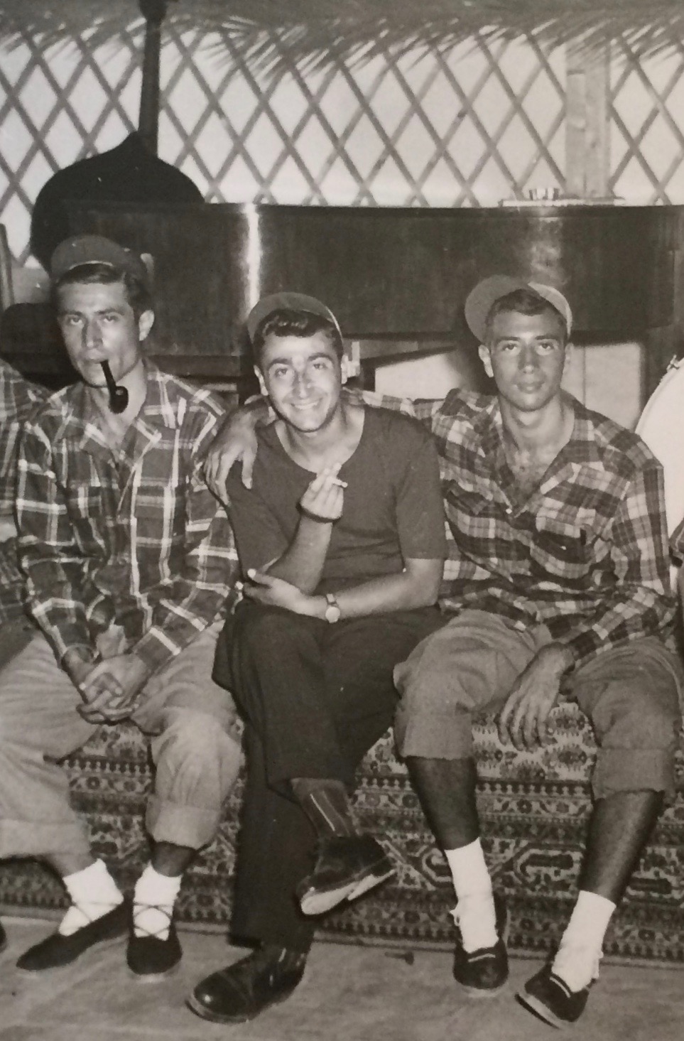 Pierre, Victor, Fran&ccedil;ois at the Kit Kat Club, Beirut