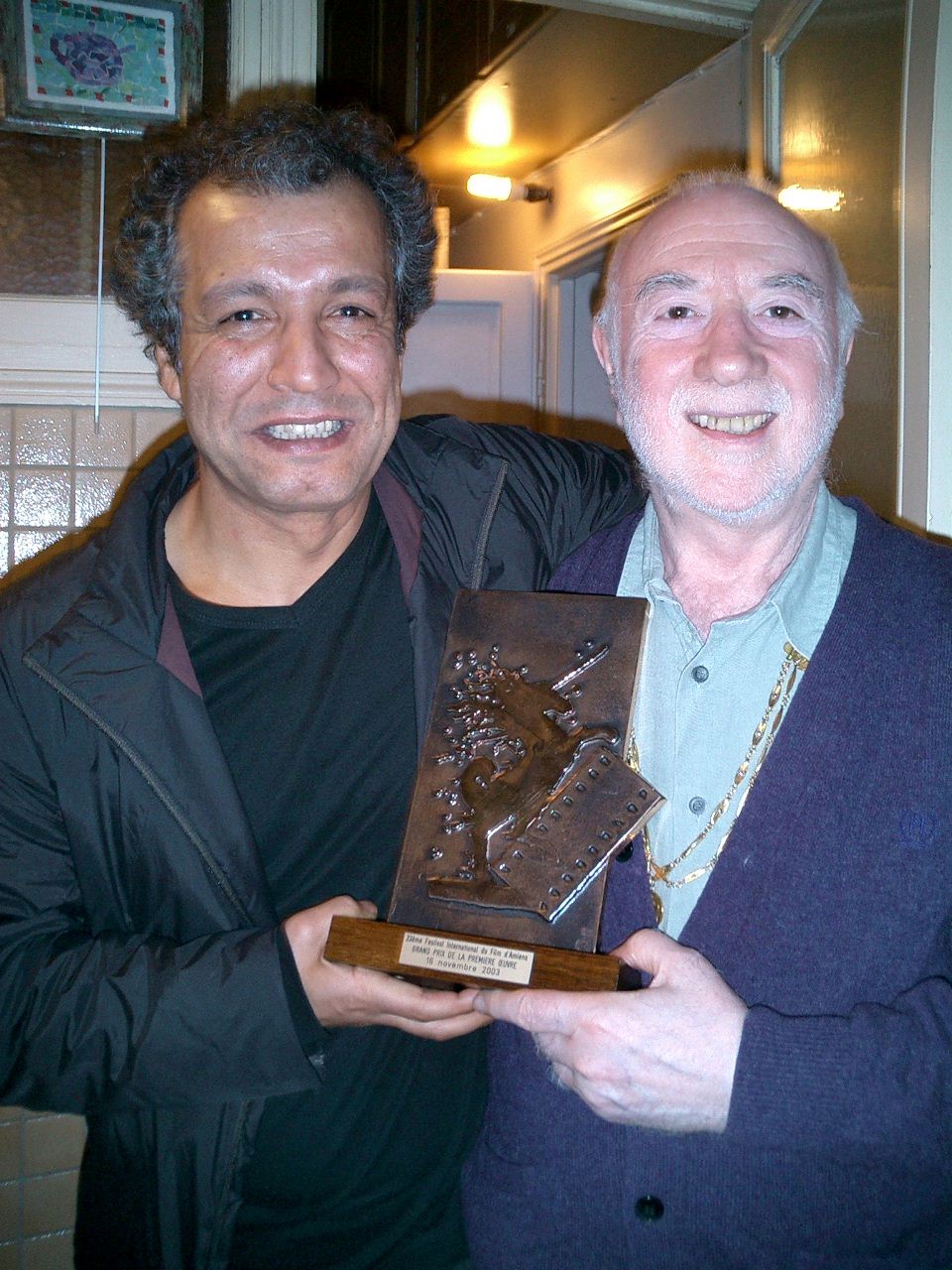 Alouan & Fran&ccedil;ois, Iranian movie award for soundtrack 2003